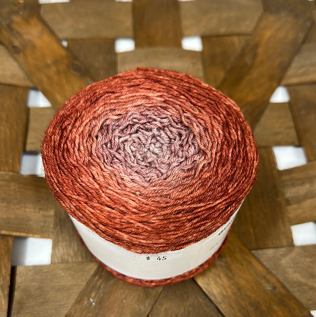 Gradient #10; William Merino Fingering Gradient Yarn – Canon Hand Dyes