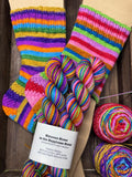 Welcome Home to the Happiness Hotel; Self-Striping Yarn on Multiple Base Options