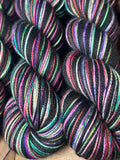 I Carried a Watermelon; Self-Striping Yarn on Charles Merino