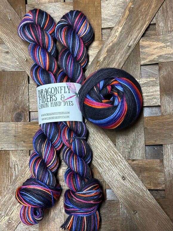 I Know We Shall Have Revelling Tonight; Gradient Self-Striping Yarn on William Merino