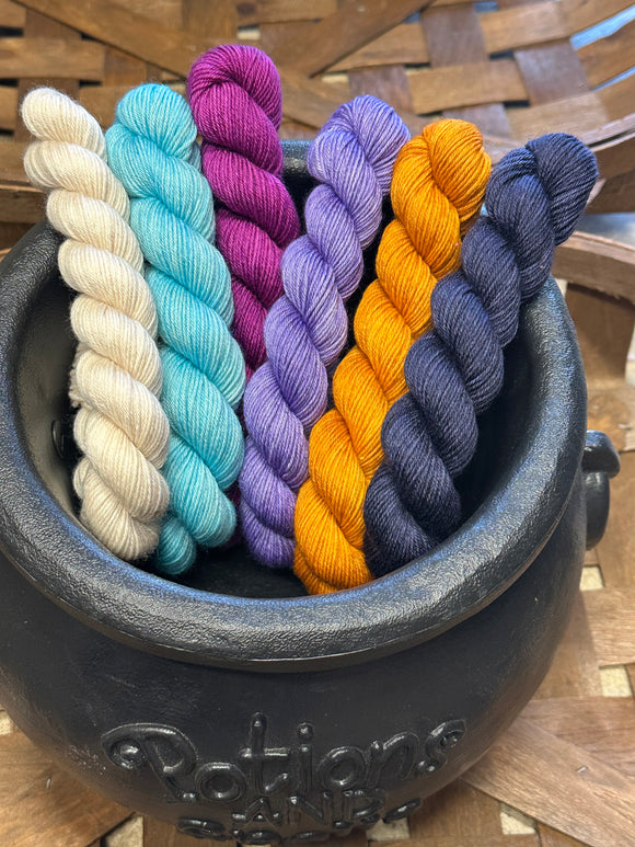 Halloween Party MKAL Kit # 10; John Merino Yarn