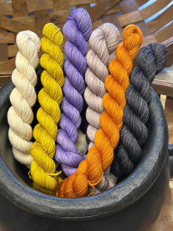 Halloween Party MKAL Kit # 1; John Merino Yarn