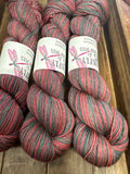 Satis House; Self-Striping Yarn on William Merino