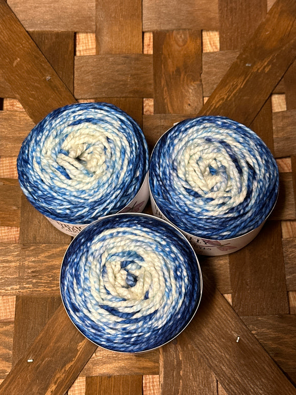 Bulky Speckled Gradient Yarn; #17