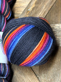 I Know We Shall Have Revelling Tonight; Gradient Self-Striping Yarn on William Merino