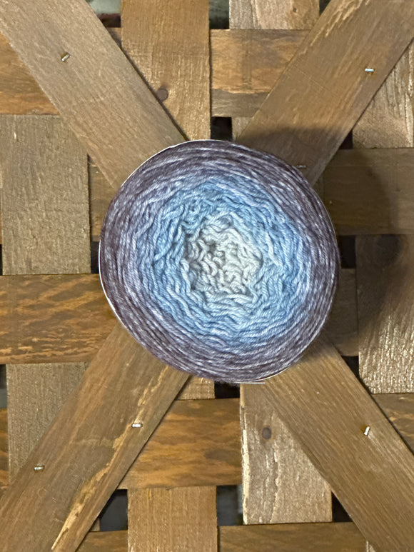 Gradient Yarn Cake! William Merino; #18