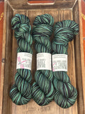 Honestly Wild; Self-Striping Yarn on William Merino