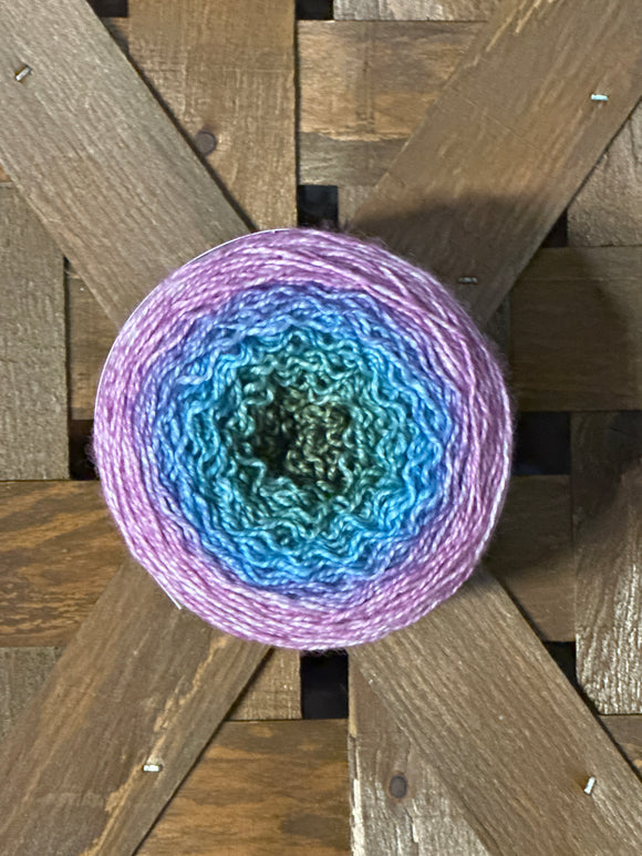 Gradient Yarn Cake! Anais Silk Merino; #8