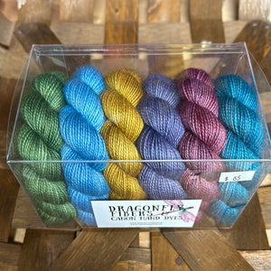 Mrs. Dalloway Said She Would Buy the Flowers Herself Shawl Kit; Charles Merino Yarn