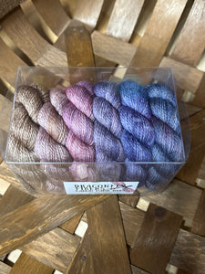 One of a Kind; Edith 17 Micron Merino Shawl Kit