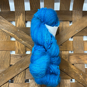 Slub & Mohair Yarn Set; Turquoise