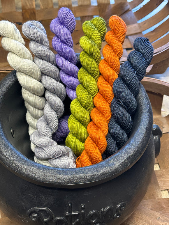 Halloween Party MKAL Kit # 8; John Merino Yarn