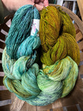 Fade Set on Pixie Single Ply Merino; Set #16