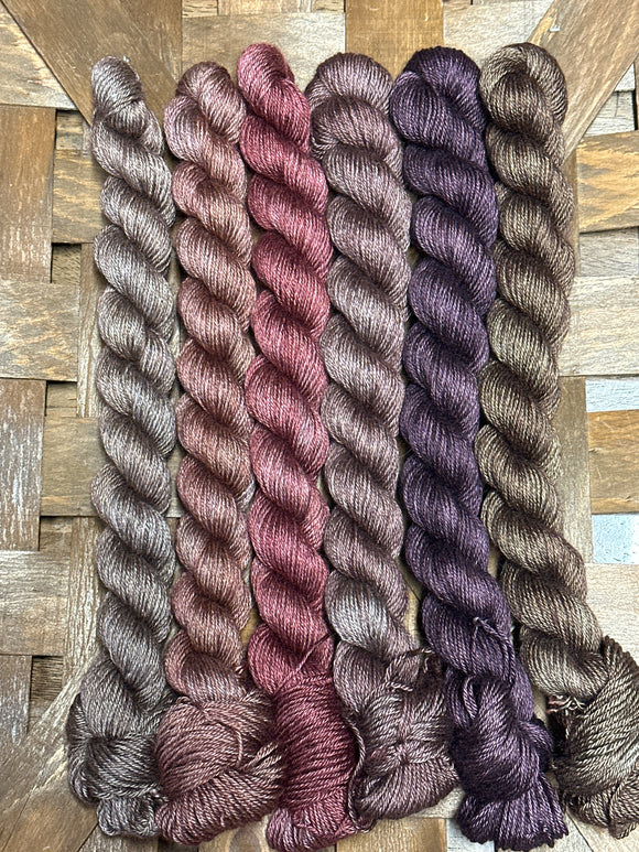 Fall Fling; Bruce LUXE Yak Silk Shawl Kit