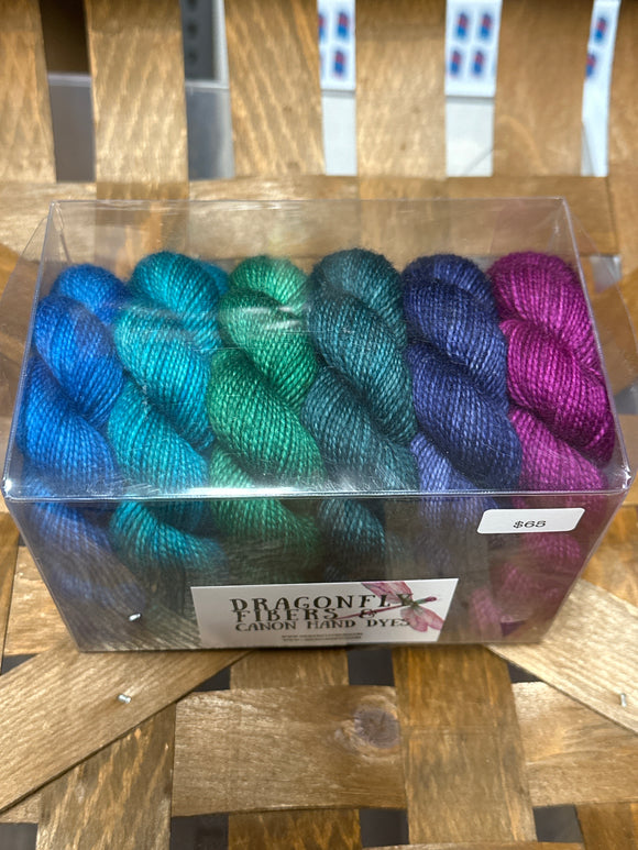 Family Jewels Shawl Kit; Charles Merino Yarn