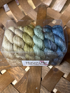 One of a Kind; Edith 17 Micron Merino Shawl Kit