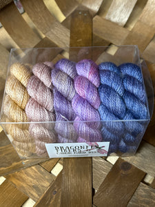 One of a Kind; Edith 17 Micron Merino Shawl Kit