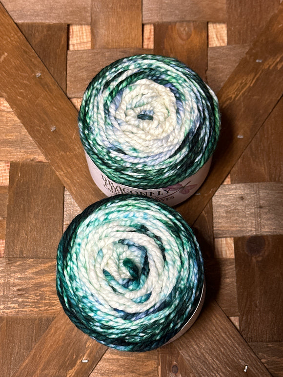 Bulky Speckled Gradient Yarn; #20