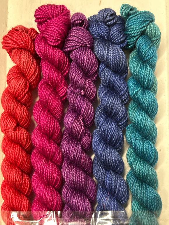 YOKES! Jewel Tones Color Work 20g Minis Bundle