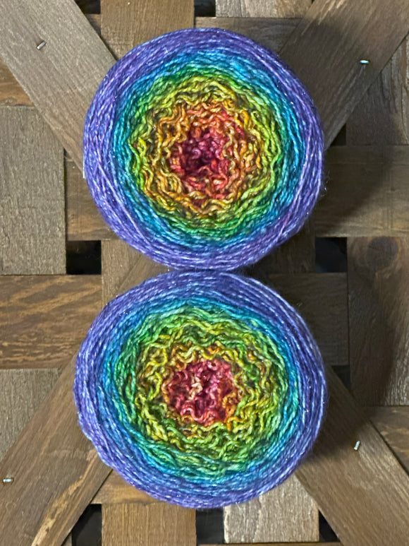 Gradient Yarn Cake! Oscar Sparkle; #1