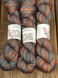 Pip; Self-Striping Yarn on William Merino