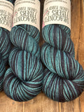 Magwitch; Self-Striping Yarn on William Merino