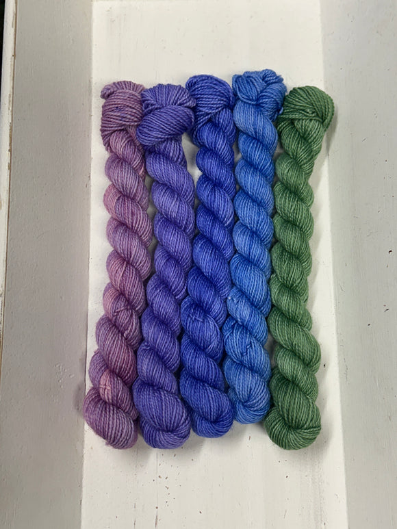 YOKES! Hydrangeas Color Work 20g Minis Bundle