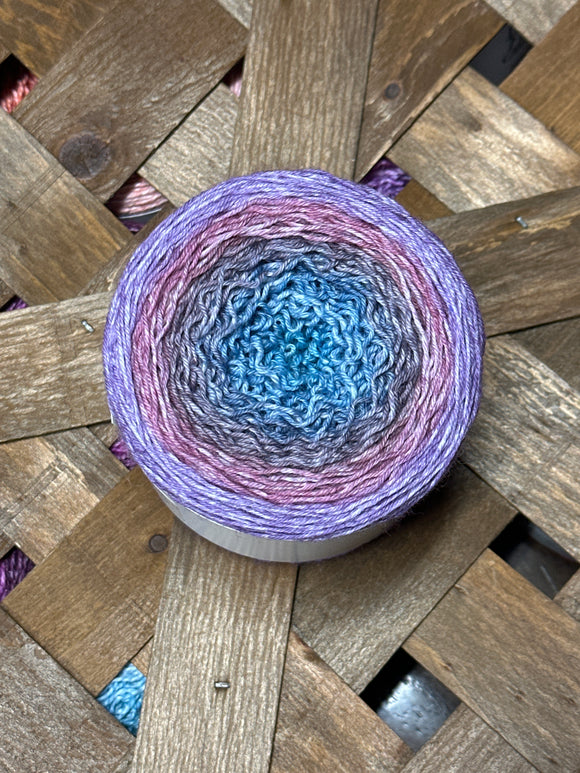 Gradient Yarn Cake! William Merino; #24