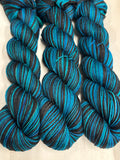 When Speaking Fails; Self-Striping Yarn on William Merino