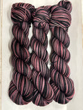 Cressida; Self-Striping Yarn on William Merino
