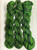 Hey, Jealousy; Self-Striping Yarn on William Merino
