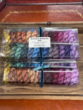Bohemian Rhapsody; 5g Minis set on Pixie Single Ply Fingering Weight Yarn