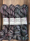 Lothlorien; Self-Striping Yarn on Charles Merino