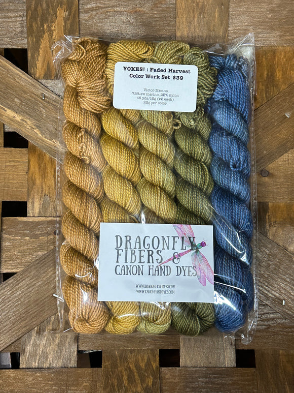 YOKES! Faded Harvest Color Work 20g Minis Bundle