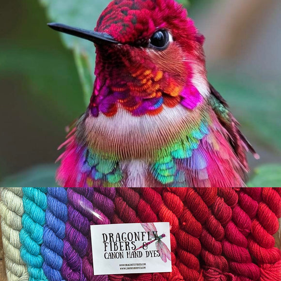 Anna's Hummingbird (version 2) Half-vent Minis Set; READY TO SHIP