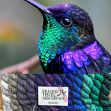 Violet-Crowned Wood Nymph Half-vent Minis Set; READY TO SHIP