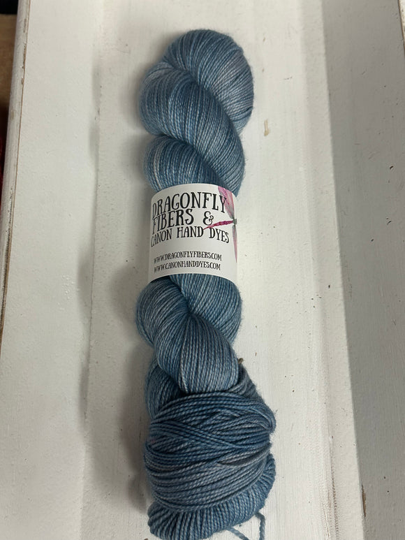 Blue Moon 100g Skein; Charles Merino yarn