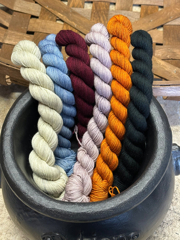 Halloween Party MKAL Kit # 13; John Merino Yarn