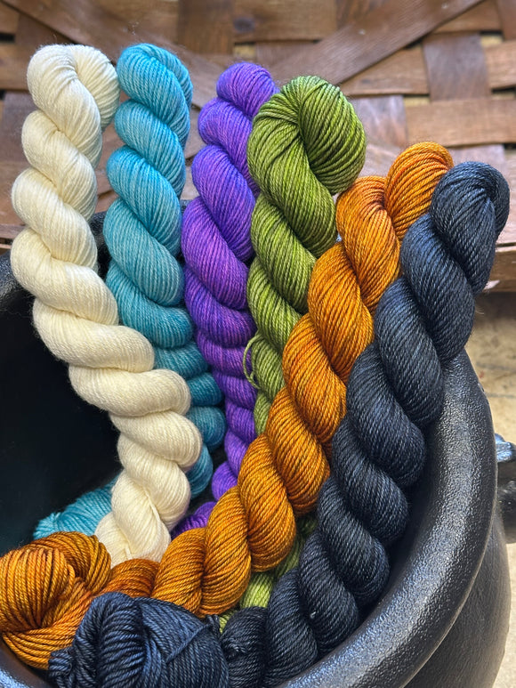 Halloween Party MKAL Kit # 12; John Merino Yarn