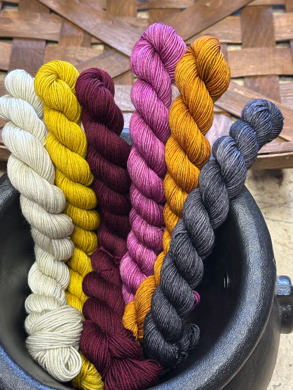 Halloween Party MKAL Kit # 14; John Merino Yarn