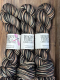 We Drove Out to the Desert; Self-Striping Yarn on Charles Merino