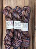Guilded Age; Self-Striping Yarn on Charles Merino