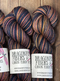 Guilded Age; Self-Striping Yarn on Charles Merino