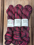 Love is a Devil; Self-Striping Yarn on Charles Merino
