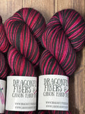 Love is a Devil; Self-Striping Yarn on Charles Merino