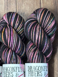Opalite; Self-Striping Yarn on Charles Merino