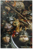 The Goblin Army, a Labyrinth inspired Half-vent Minis Set; Ready to Ship